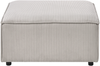 Ottomane ARDAL Cord Taupe Bild 5