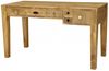 Schreibtisch Manu 135x76x60 aus Mangoholz Bild 3