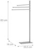Relaxdays Handtuchständer mit 3 Stangen Bild 4