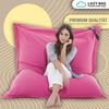 LAZY BAG Sitzsack für Indoor & Outdoor, Pink-Rosa, Baumwolle, 400 l Bild 3