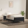 vidaXL Boxspringbett ohne Matratze Schwarz 100x210 cm Samt 3315815 Bild 4