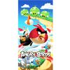 Angry Birds Badetuch Cliffhanger 75x150 cm 100% Baumwolle Velours-Qualität Strandlaken Strandtuch Handtuch Badelaken Saunatuch Jim, Jake & Jay Terence Stella Bomb Adler Pig Pass. zur Bettwäsche Bild 4