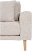 Ecksofa >Lido< in beige melange, Polyester - 290x76x92cm (BxHxT) Bild 4