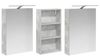 vidaXL Badezimmerschrank-Set 3 pcs 140 x 14,5 x 70 cm Holzwerkstoff 3403787 Bild 5