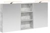 vidaXL Badezimmerschrank-Set 3 pcs 140 x 14,5 x 70 cm Holzwerkstoff 3403787 Bild 2