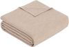 Purenature Strukturdecke Charlotte, uni beige Bild 5