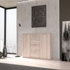 FORTE Nexus Kommode, Holzwerkstoff, Beige/Braun, 119,6 x 98,8 x 40 cm Bild 2