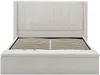 Vente-unique - DOUINO Bett Stoff Beige - B 245 cm x H 120 cm x L 202 cm Bild 5