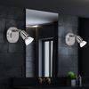 LED Wandstrahler, beweglicher Spot, verchromt, LOONA Bild 2