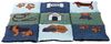TRIXIE Tierdecke Decke Patchwork blau/grün Bild 3