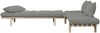 KARUP DESIGN PACE Futonsofa Gestell Natur Matratze Grau Bild 4
