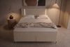 Boxspringbett Titan - Strukturstoff - beige - 160x200 cm Bild 5