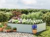 GFP HALFSIZE Aluminium Hochbeet - Platzsparendes & Stabiles Gartenbeet in Aluminium eloxiert - 150 x 119 x 39 cm - Ideales halbhohes Modell für Familien-Gartenspaß Bild 1