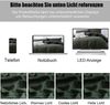 2er Set Kissenbezug 40x80 Olivergrün Mikrofaser bügelfrei mit Reißverschluss Bild 5
