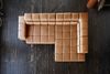 KAWOLA Sofa NELSON Ecksofa Leder cognac mit motorischem Sitzvorzug Recamiere rechts 72 x 216 x 321 cm Bild 5