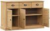 Sideboard, Kommode mit Schubladen 113x40x75 cm Massivholz Kiefer j2199p Bild 4
