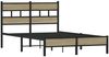 vidaXL Bettgestell ohne Matratze Sonoma-Eiche 120x200 cm Holzwerkstoff 4017252 Bild 3