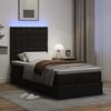 vidaXL Ottoman-Bett mit Matratze & LEDs Schwarz 80x200 cm Kunstleder 3313820 Bild 3