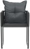 vidaXL Gartenstühle 2 Stk. mit Polstern Poly Rattan Schwarz 44438 Bild 3
