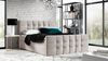 Boxspringbett Schlafzimmerbett OVIEDO LUX 160x220cm Stoff Faro Beige Bild 3