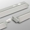Maxkomfort LED Unterbauleuchte schwenkbar & 3-Stufen-Dimmfunktion - 36cm/56cm/90cm in Weiß/Grau, LED fest integriert, 3 Lichtfarben, Warmweiß/Kaltweiß/Neutralweiß, 3000K/4000K/6000K, Küchenleuchte 3-Stufen-Dimmbar, schwenkbar, 3 Lichtfarben, IP20 Bild 3
