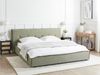 Wasserbett Kunstleinen LESTRE 180 x 200 cm Grün Bild 3