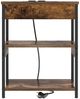 vidaXL Nachttisch Geräucherte Eiche 41 x 31 x 51 cm Holzwerkstoff 859539 Bild 5