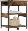 vidaXL Nachttisch Geräucherte Eiche 41 x 31 x 51 cm Holzwerkstoff 859539 Bild 3