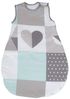roba Schlafsack 'Happy Patch' mint 90 cm - ganzjahres Babyschlafsack - atmungsaktiv - Baumwolle Bild 2