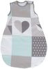 roba Schlafsack 'Happy Patch' mint 90 cm - ganzjahres Babyschlafsack - atmungsaktiv - Baumwolle Bild 3