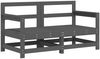 vidaXL 6-tlg. Garten-Lounge-Set Grau Massivholz Kiefer 3186468 Bild 4