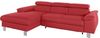 COTTA Ecksofa Komaris L-Form, mit Kopfteilverstellung, wahlweise Bettfunktion,Stauraum & Beleuchtung Bild 4