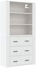 vidaXL Highboard Weiß Holzwerkstoff 3185391 Bild 2