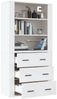 vidaXL Highboard Weiß Holzwerkstoff 3185391 Bild 5