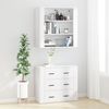 vidaXL Highboard Weiß Holzwerkstoff 3185391 Bild 3