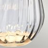 Elstead Lighting Lena Tischleuchte Small 2-Light Pflaume Nickel Stoffschirm lila 61cm Bild 3