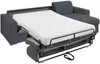 Vente-unique - CALITO Sofa Stoff GrauGrau - B 223 cm152 cm x H 85 cm x L 298 cm Bild 4