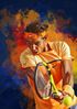Poster Tennis Spieler Rafael Nadal als Deko Print ohne Rahmen - 30 x 40 cm / 8 Bild 3