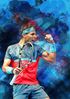 Poster Tennis Spieler Rafael Nadal als Deko Print ohne Rahmen - 30 x 40 cm / 8 Bild 4