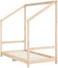 vidaXL Kinderbett 2x(80x160) cm Massivholz Kiefer 3200595 Bild 4