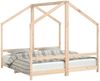 vidaXL Kinderbett 2x(80x160) cm Massivholz Kiefer 3200595 Bild 2