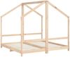 vidaXL Kinderbett 2x(80x160) cm Massivholz Kiefer 3200595 Bild 3