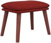 vidaXL Fußhocker Weinrot 45 x 29,5 x 39 cm Stoff [341465] Bild 2