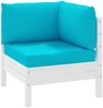 vidaXL Palettenkissen 3 Stk. Türkis Oxford-Gewebe 361791 Bild 3