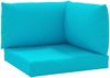 vidaXL Palettenkissen 3 Stk. Türkis Oxford-Gewebe 361791 Bild 2