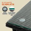 CASARIA® Polyrattan Beistelltisch 50x50x45cm Schwarz Bild 5