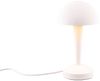 LED Tischleuchte CANARIA aus Metall mit Touchfunktion Weiß Gold, Höhe 26cm Bild 2