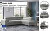 COTTA Ecksofa Aura L-Form, B: 260 cm, mit Bettfunktion, Bettkasten & Kopfteilverstellung Bild 3