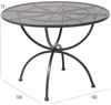 2er Set MBM Romeo Tisch Rund 100 cm Bild 2