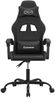 vidaXL Gaming-Stuhl Drehbar Schwarz Kunstleder 349575 Bild 3